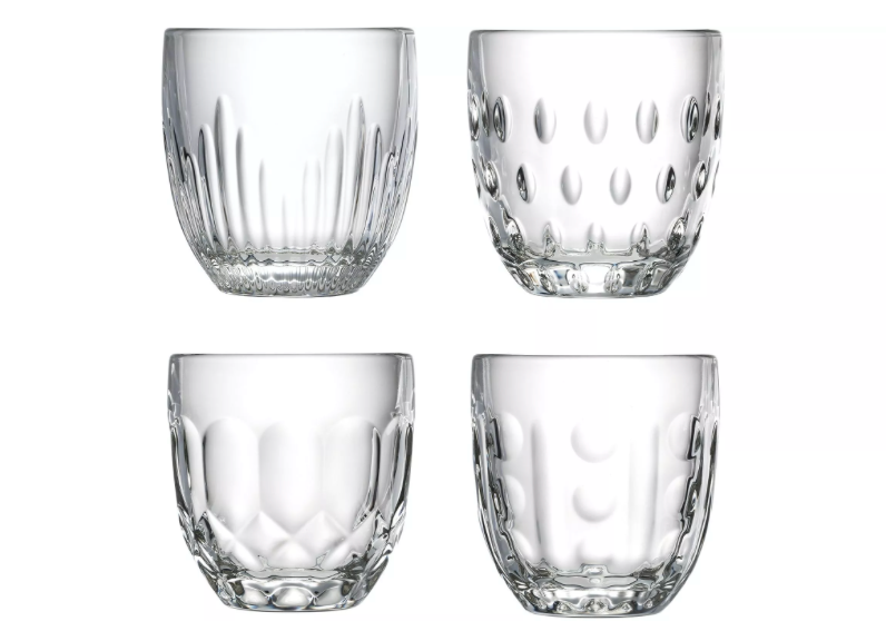 TAZZA LA Rochère TROQUET250 ML, 4 PEZZI - TRASPARENTE